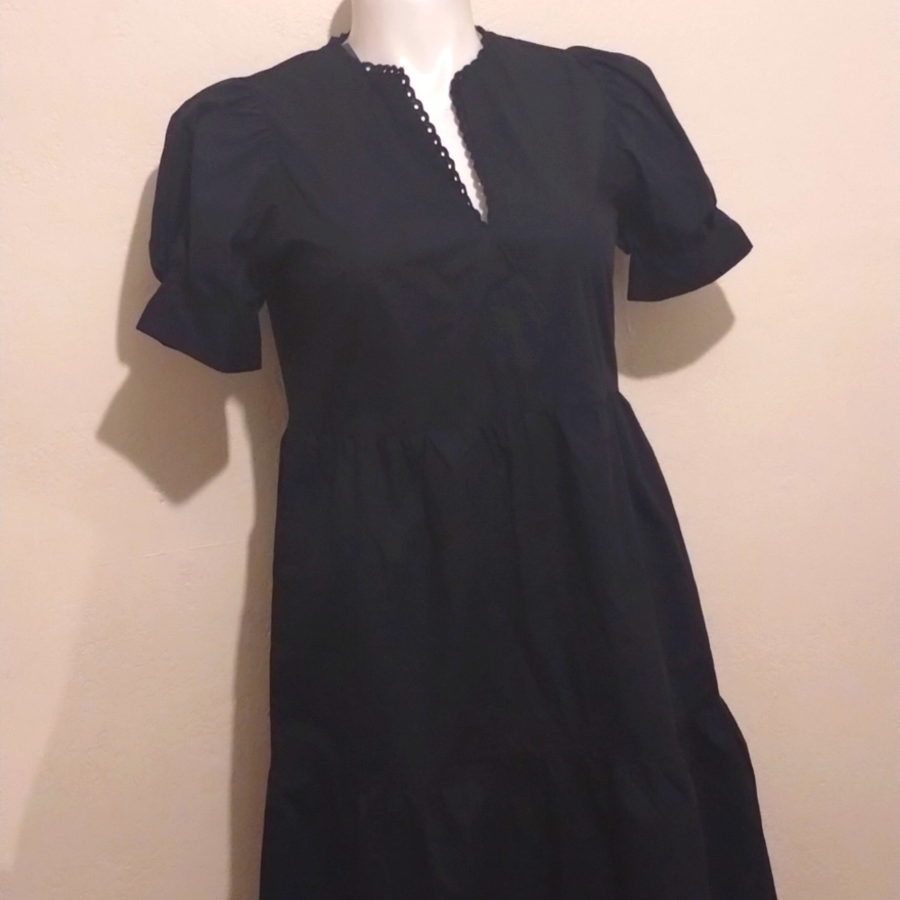 Tiered ruffle dress